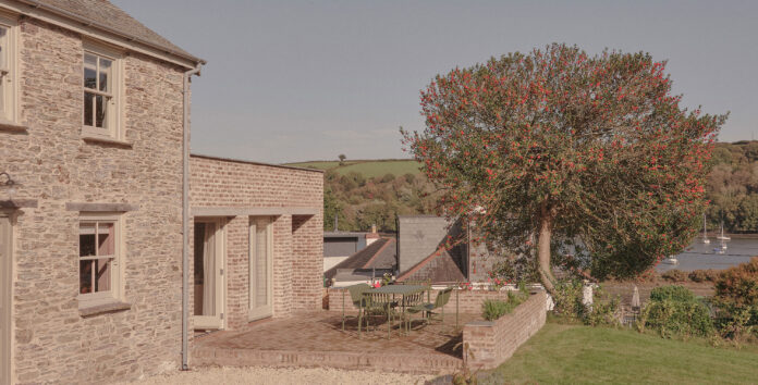 The exterior of Orchard Cottage, Golant